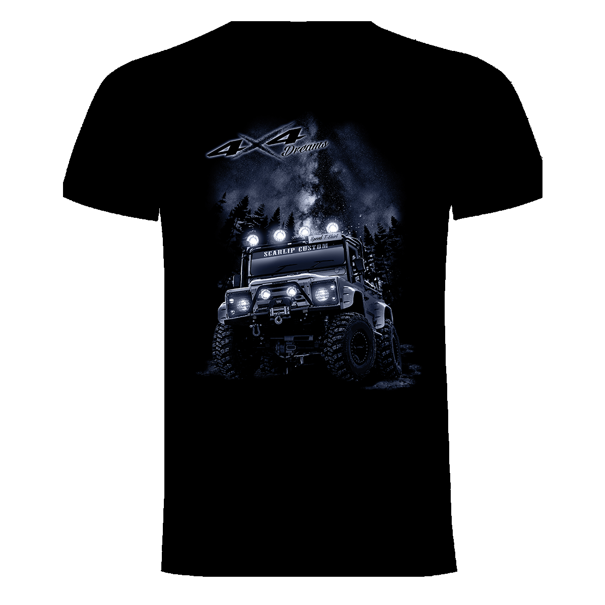 CAMISETA DREAMS 4X4 LAND ROVER DEFENDER