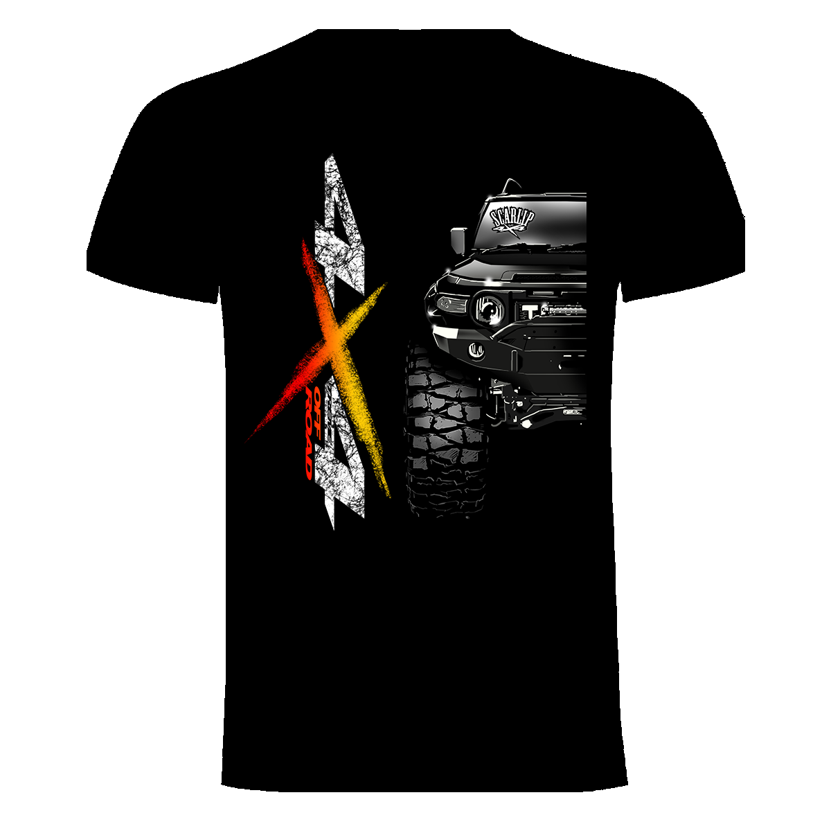 CAMISETA 4X4 OFF ROAD TOYOTA FJ CRUISER