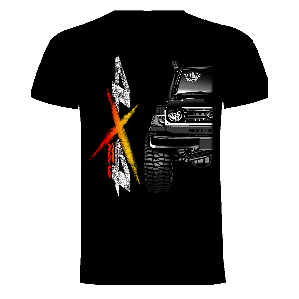 CAMISETA 4X4 OFF ROAD TOYOTA LJ70