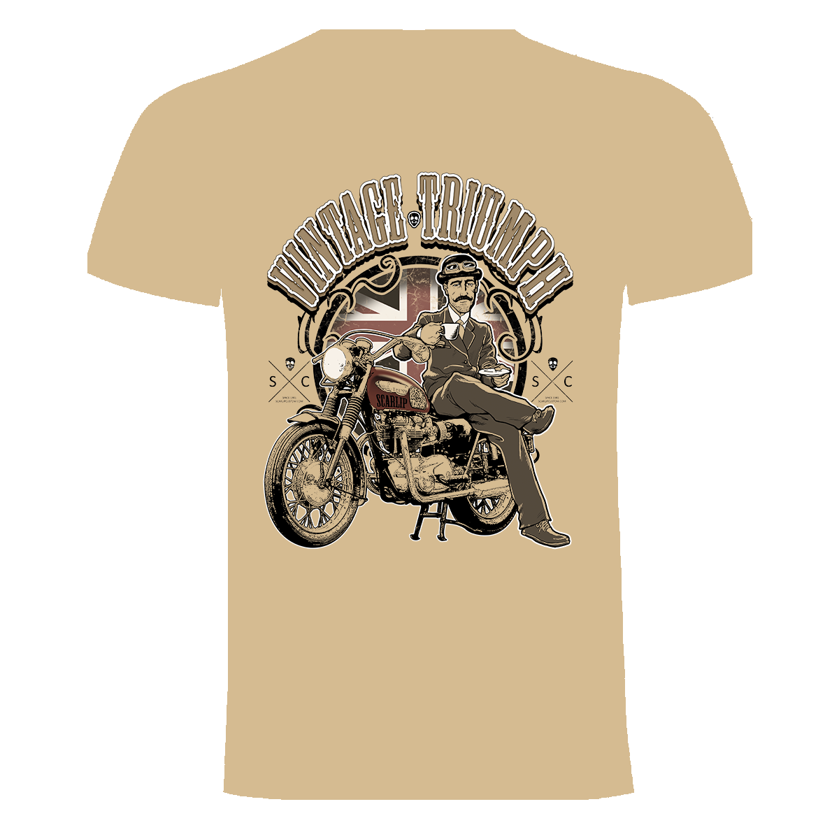 CAMISETA VINTAGE TRIUMPH