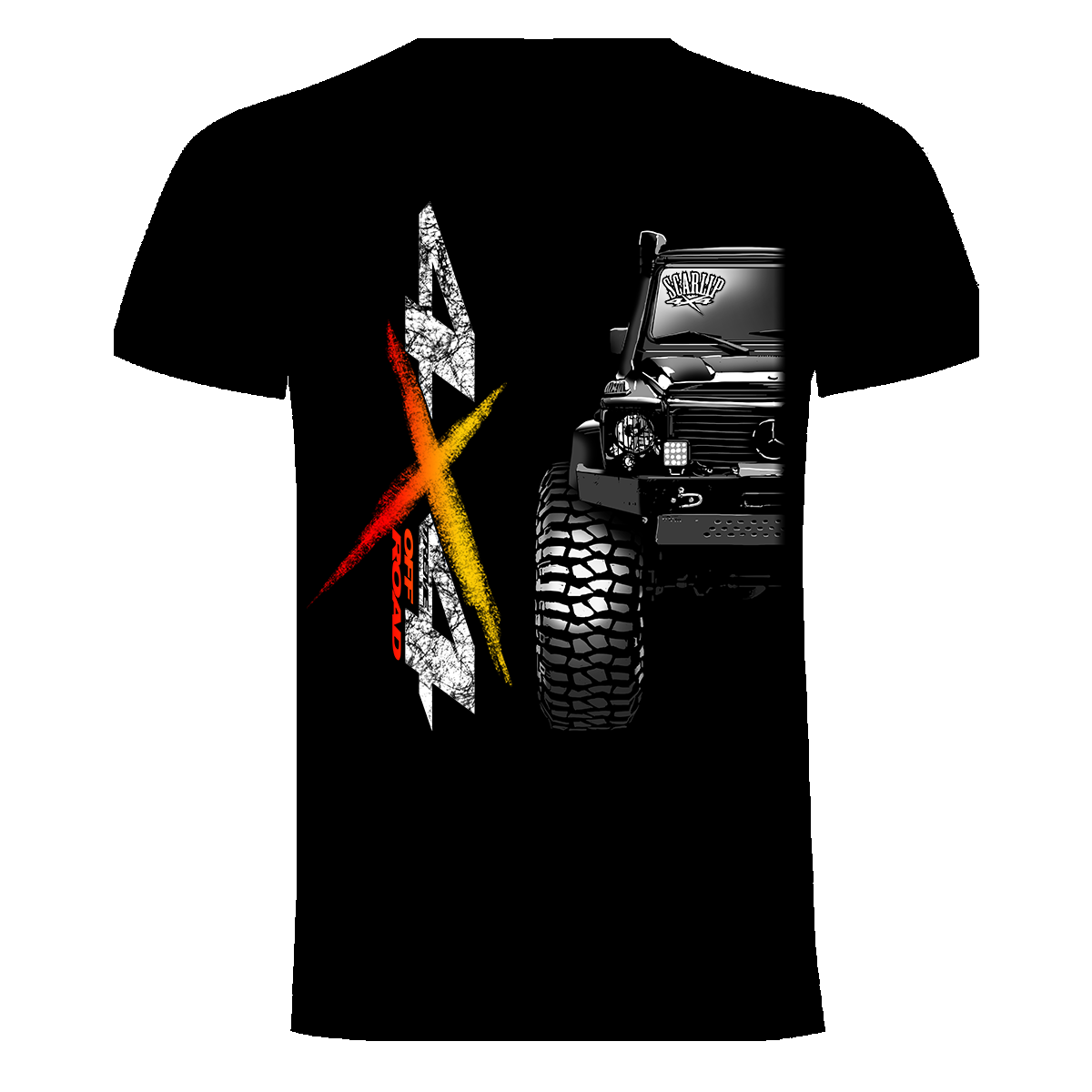 CAMISETA 4X4 OFF ROAD MERCEDES G1