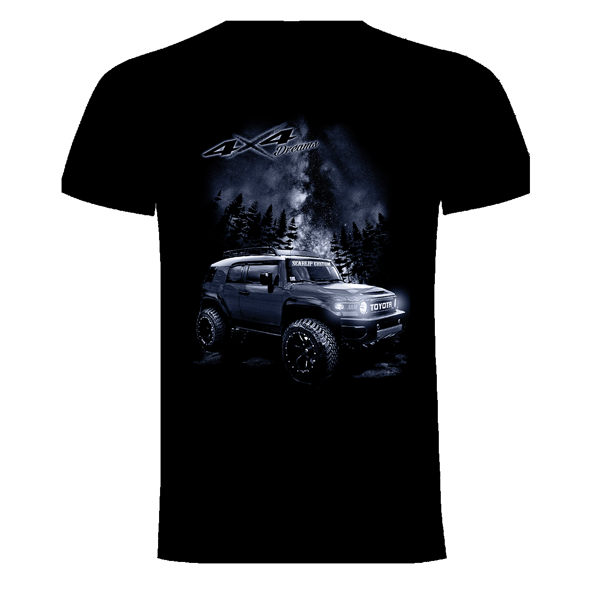 CAMISETA DREAMS 4X4 TOYOTA FJ CRUISER
