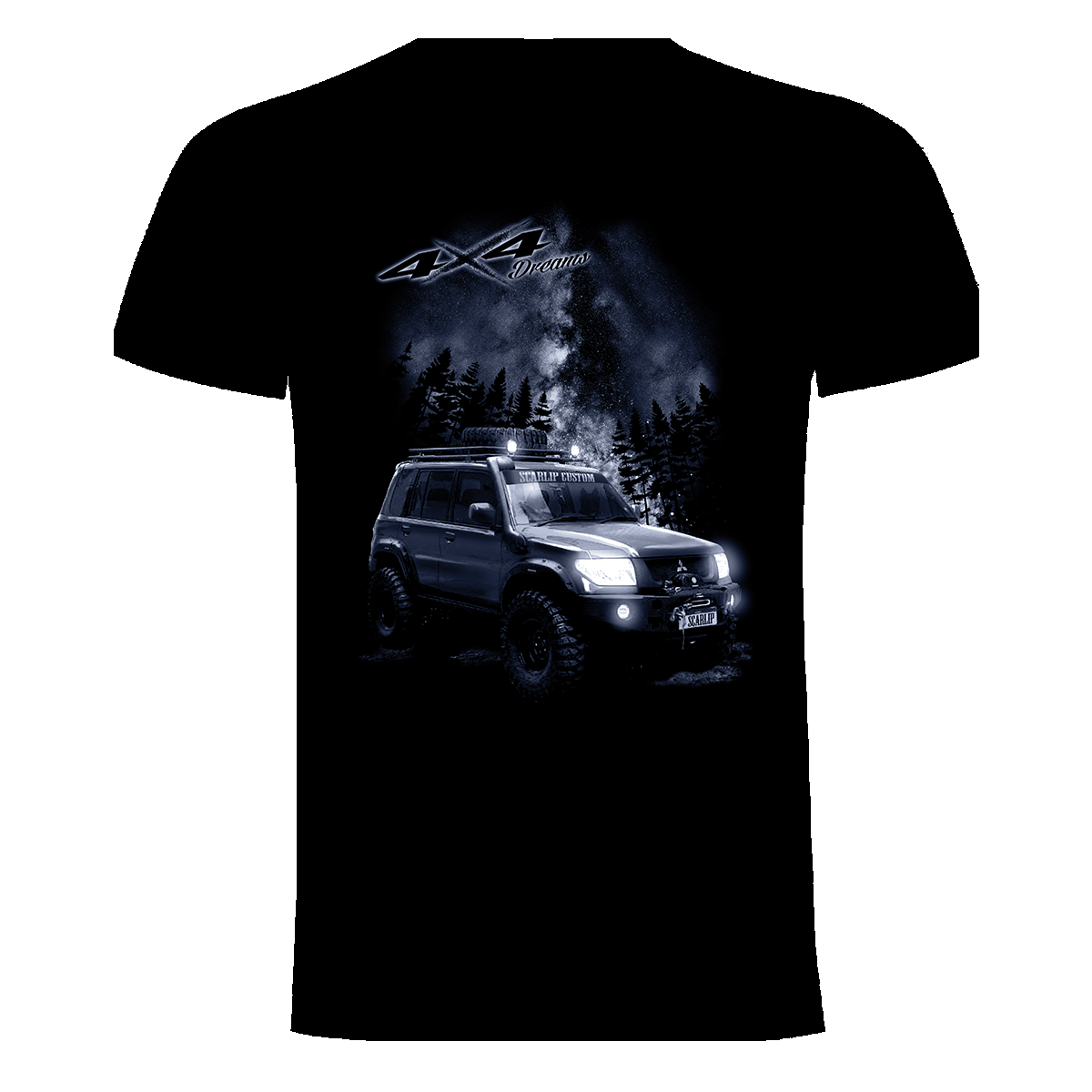 CAMISETA DREAMS 4X4 MITSUBISHI MONTERO MK3