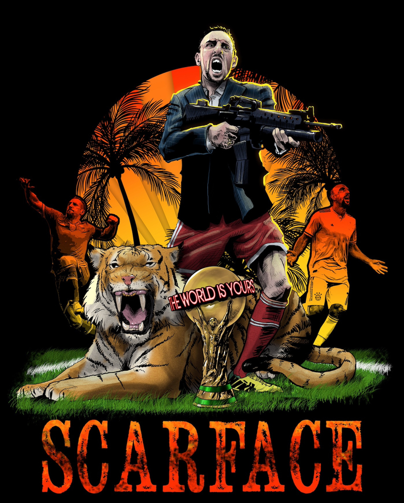 Camiseta Franck Ribéry