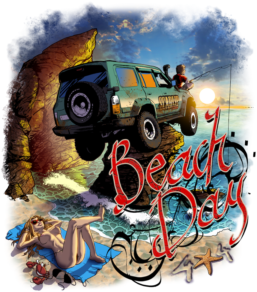 CAMISETA BEACH DAY