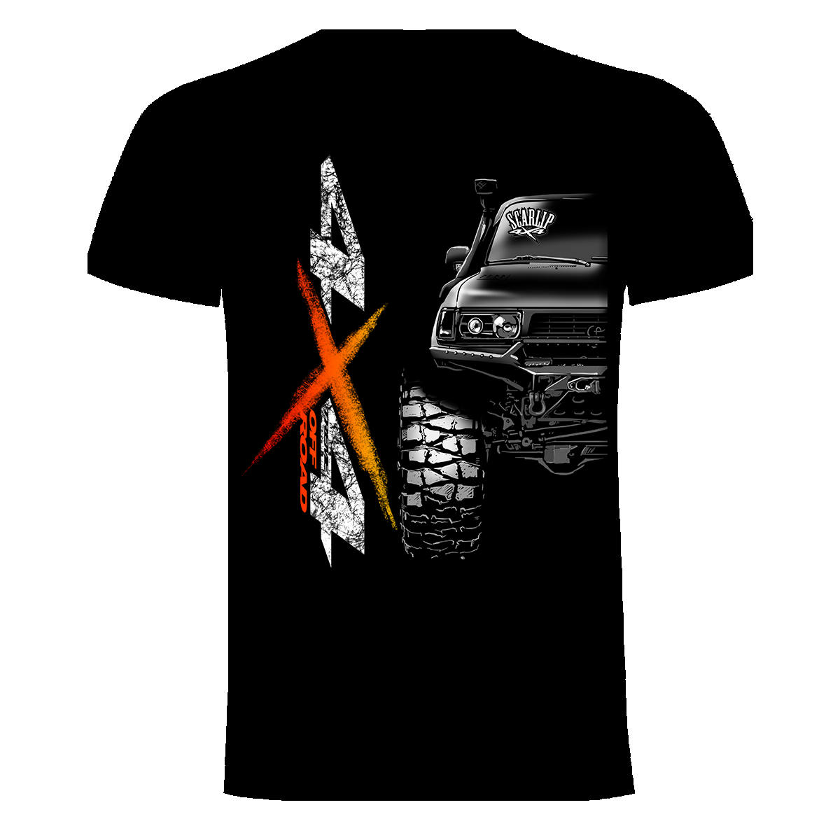 CAMISETA 4X4 OFF ROAD TOYOTA 80