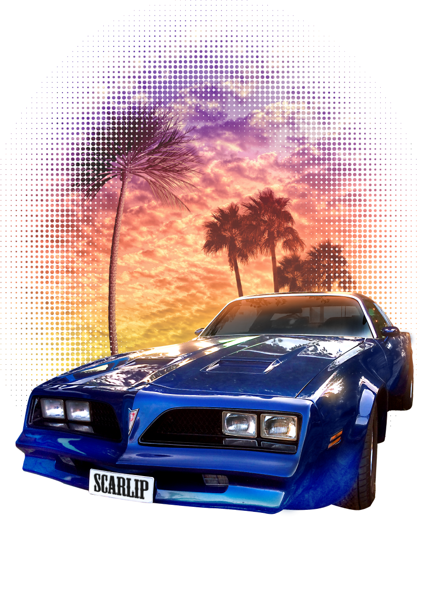 CAMISETA BLUE PONTIAC