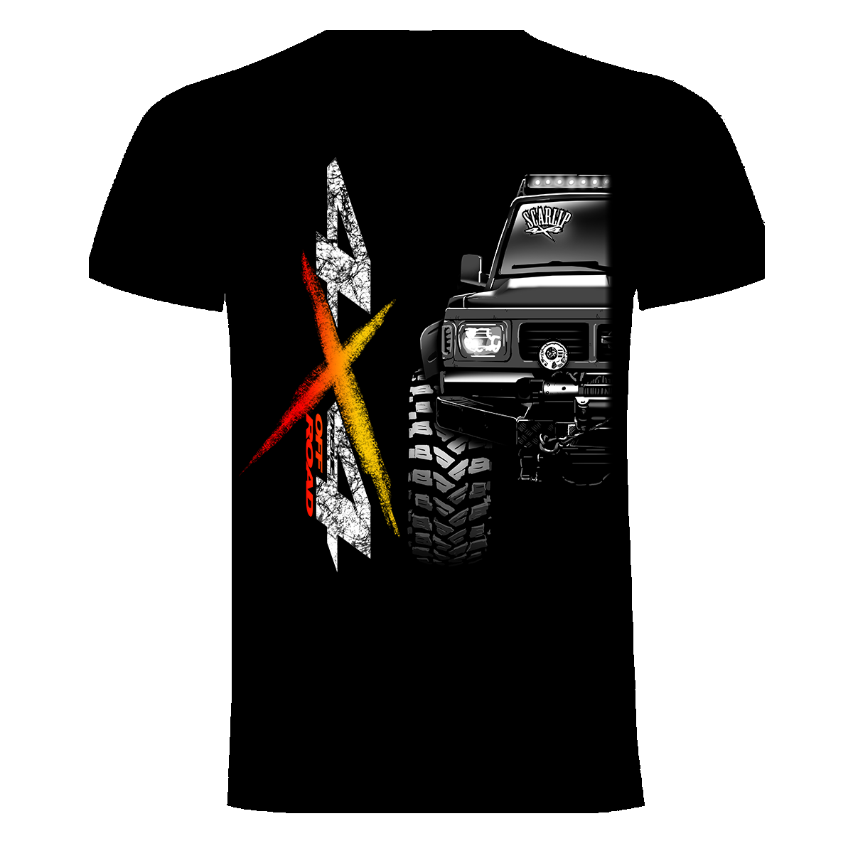 CAMISETA 4X4 OFF ROAD PATROL 6 CILINDROS