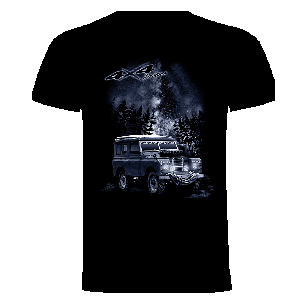 CAMISETA DREAMS 4X4 LAND ROVER SERIE 3