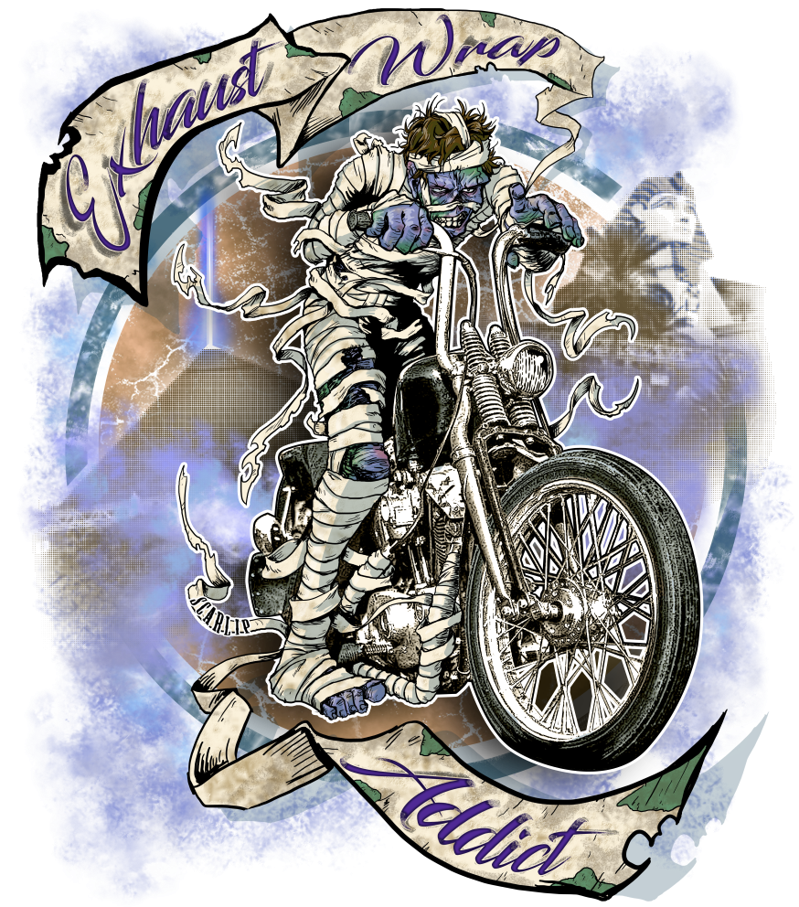 CAMISETA EXHAUST WRAP ADDICT