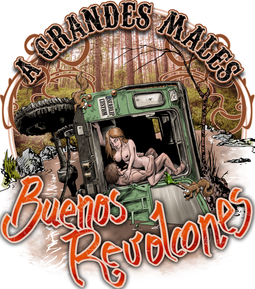 CAMISETA A GRANDES MALES BUENOS REVOLCONES (DEFENDER)