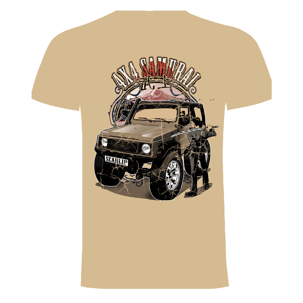 CAMISETA 4X4 SAMURAI