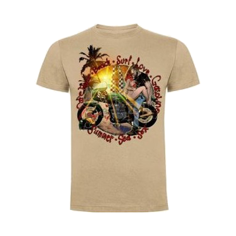 CAMISETA CAFE RACE BEACH SURF