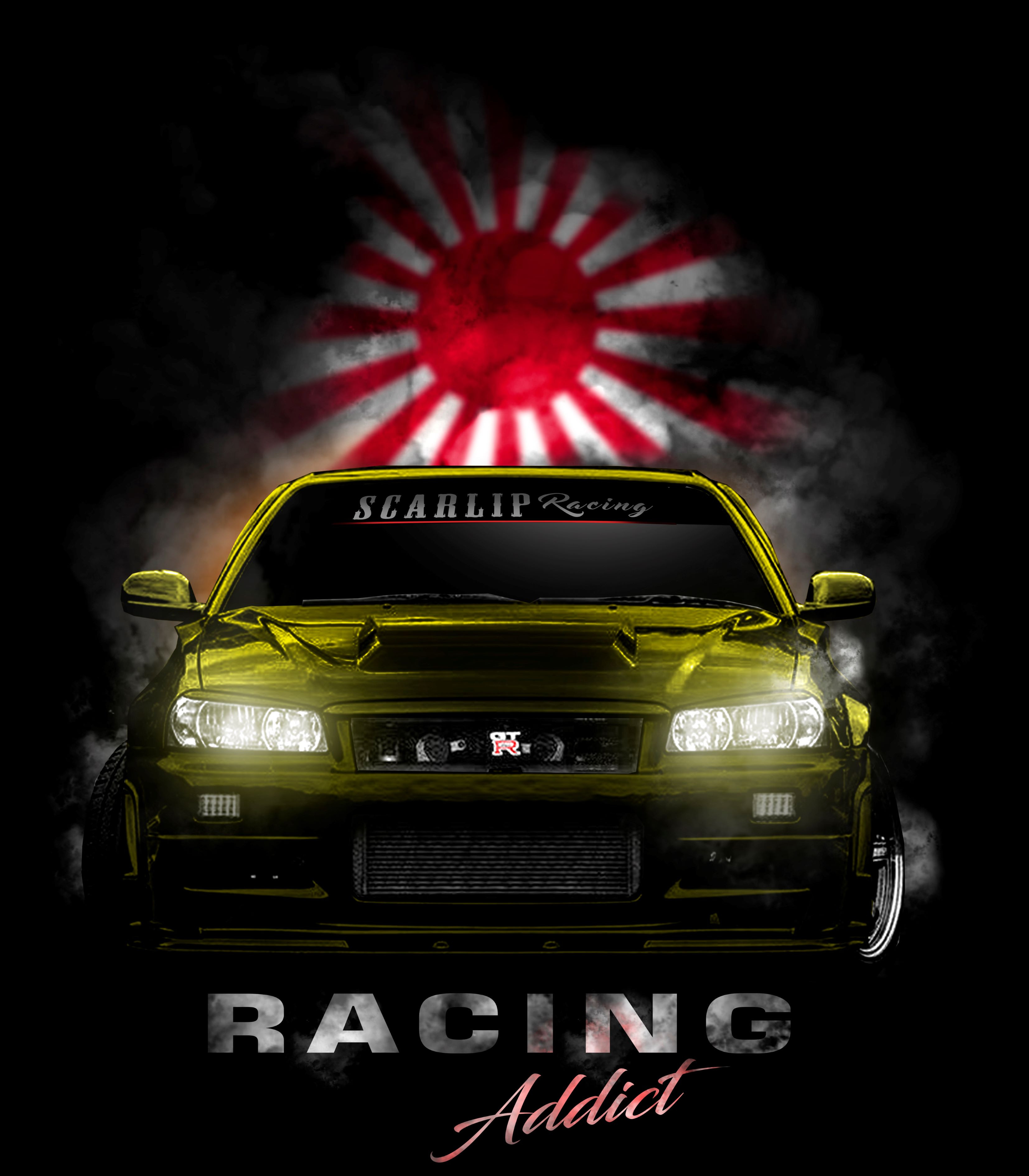 CAMISETA NISSAN SKYLINE GTR-34 (1998-2001)