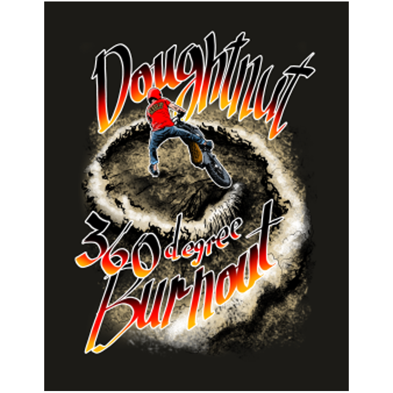 CAMISETA DOUGHTNUT 360 DEGREE