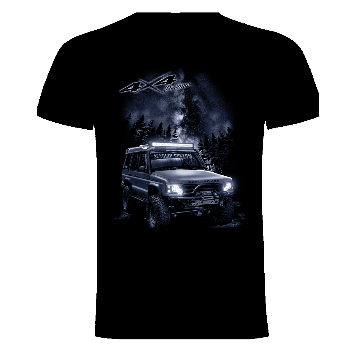 CAMISETA DREAMS 4X4 LAND ROVER DISCOVERY 2