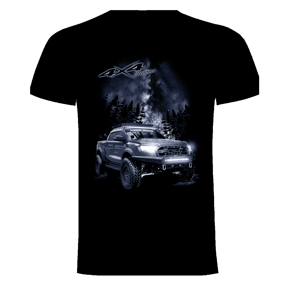 CAMISETA DREAMS 4X4 FORD RANGER RAPTOR