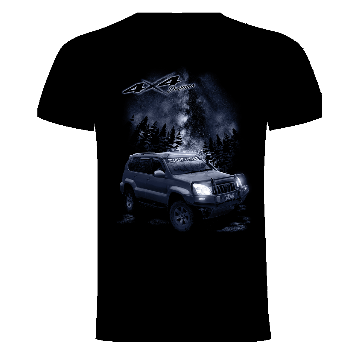 CAMISETA DREAMS 4X4 TOYOTA LAND CRUISER KDJ120