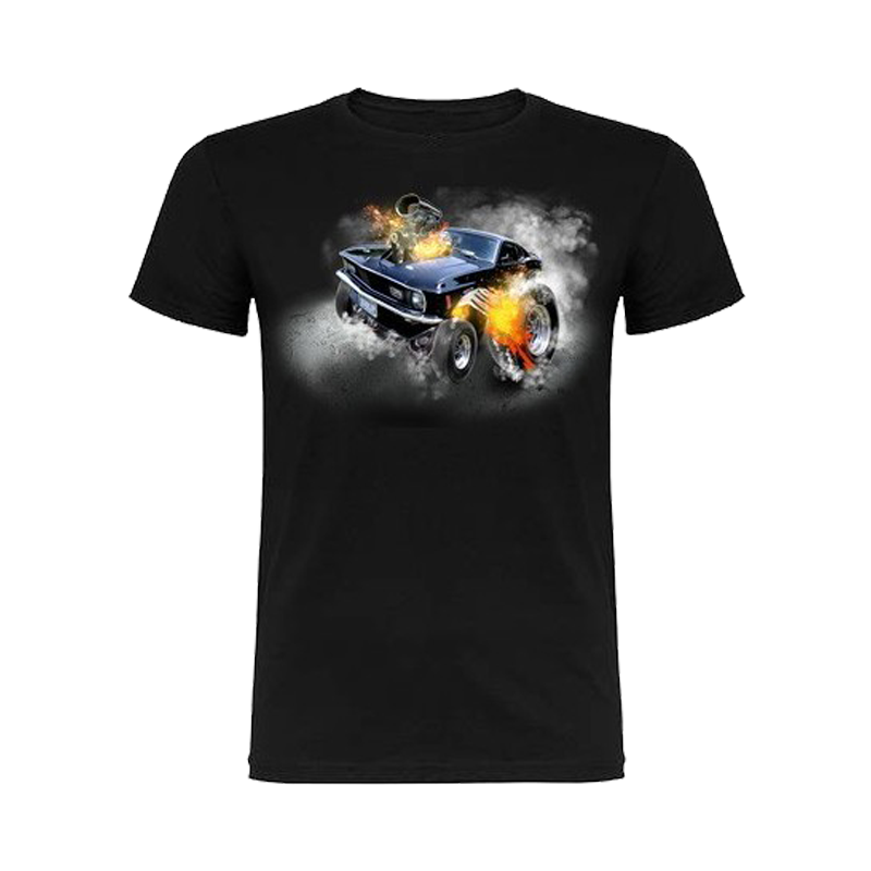 CAMISETA MUSTANG CARTOON