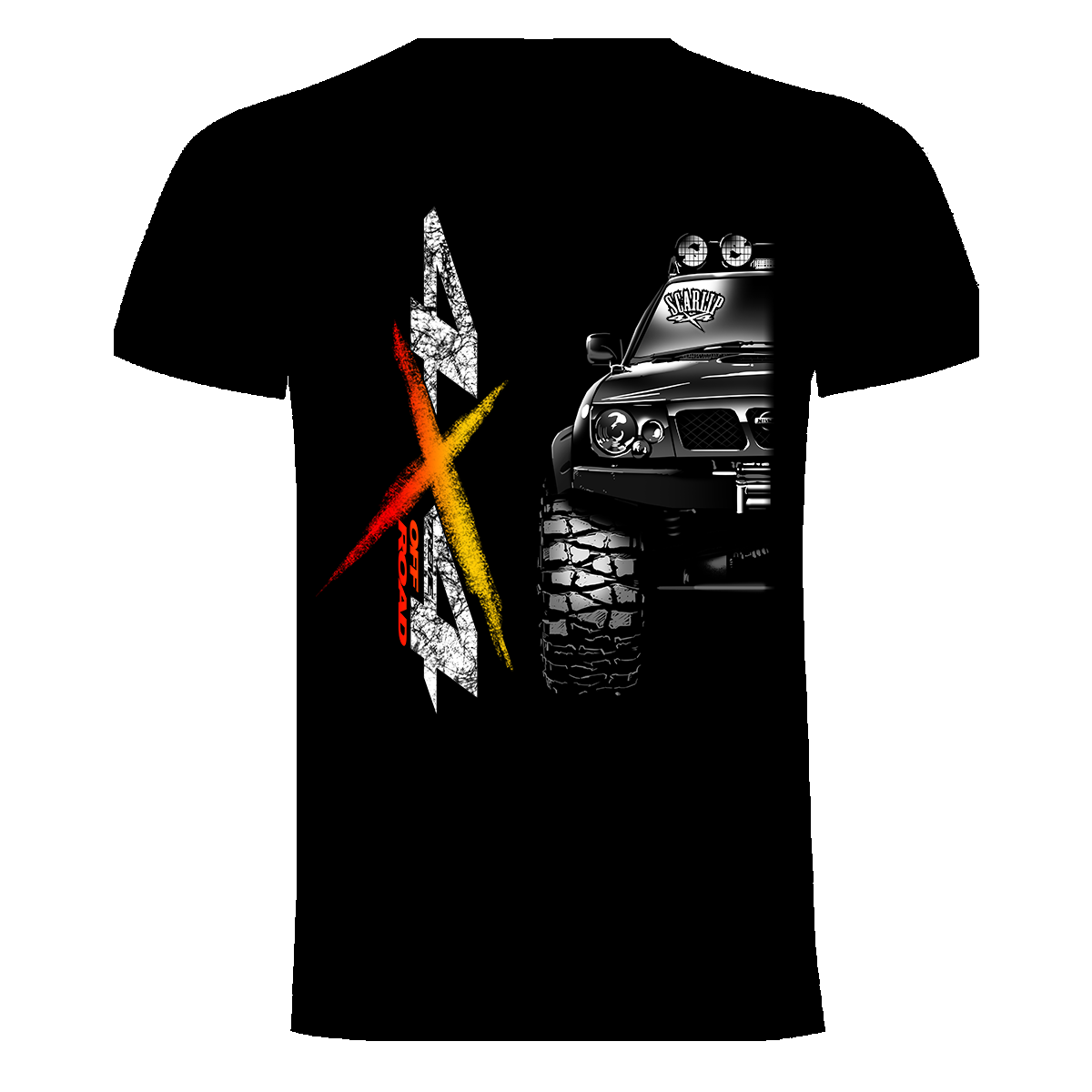 CAMISETA 4X4 OFF ROAD TERRANO 3