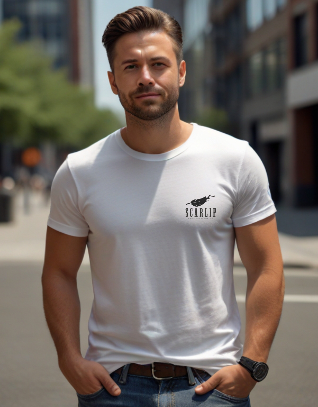 Natural Skycraper - Camiseta manga corta para hombre