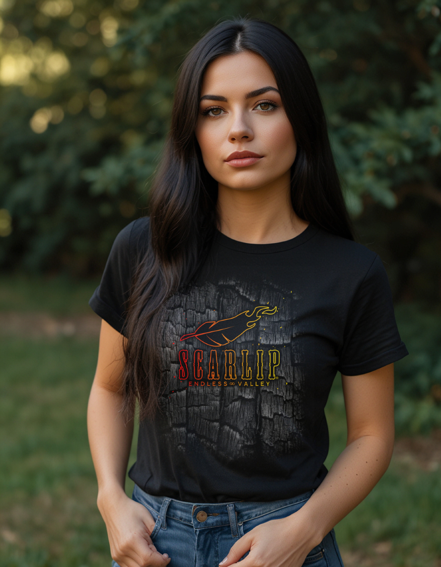 Burning Heart - Camiseta manga corta mujer