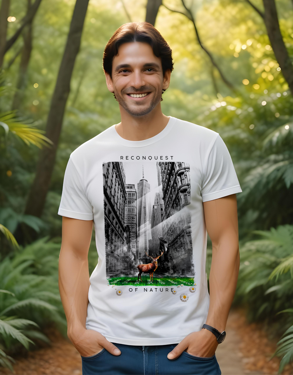 Reconquest Deer - Camiseta manga corta hombre