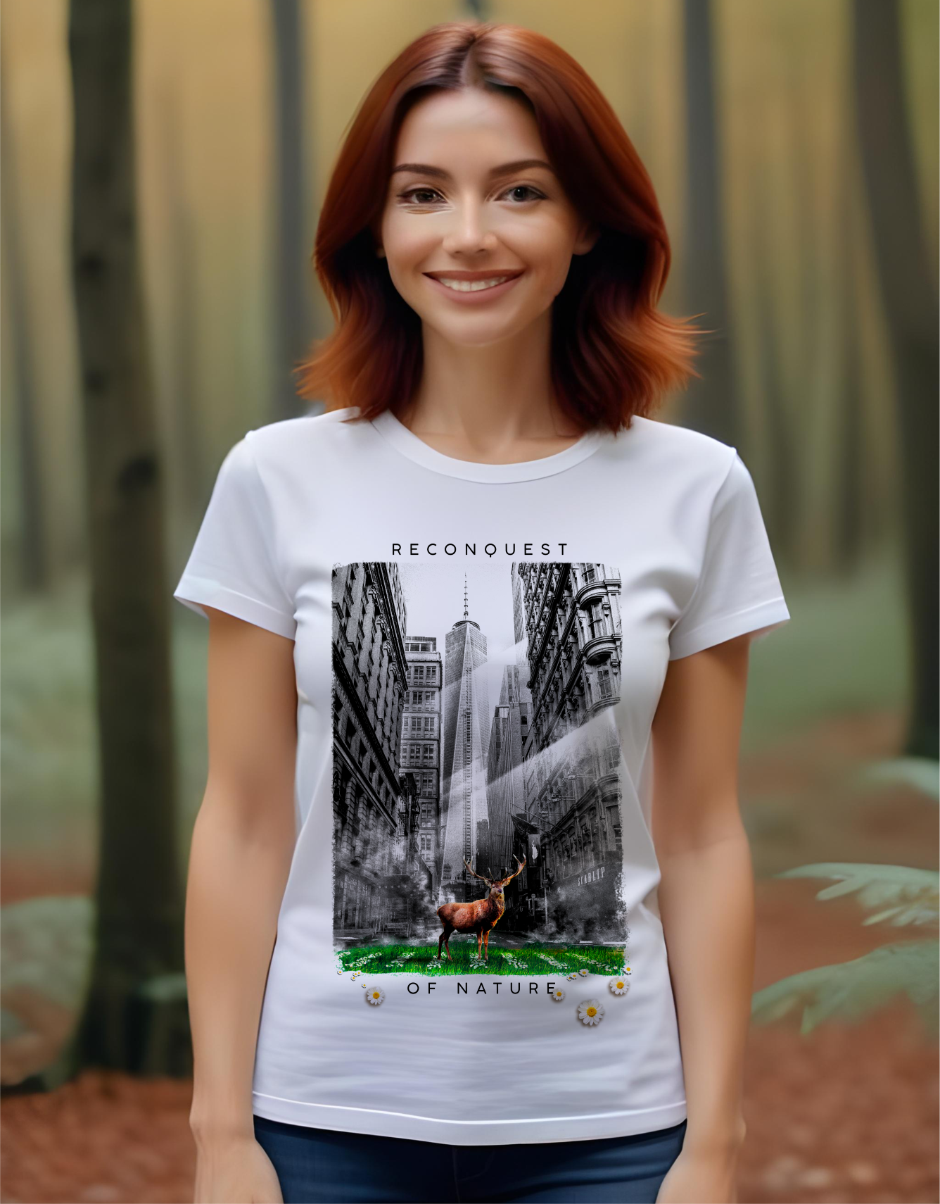 Reconquest Deer - Camiseta de manga corta mujer