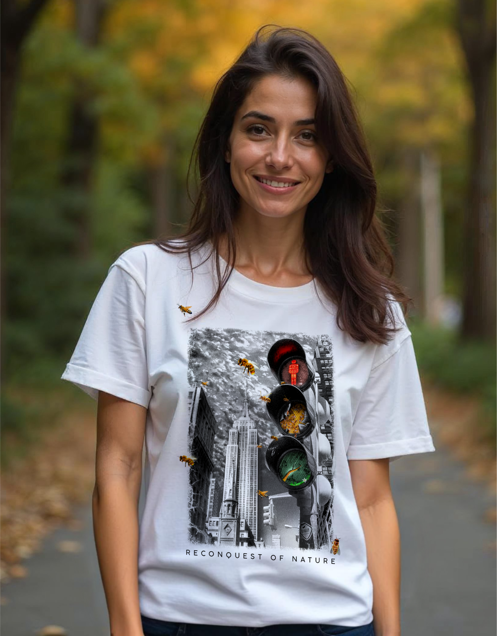 Reconquest Bee - Camiseta de manga corta Unisex
