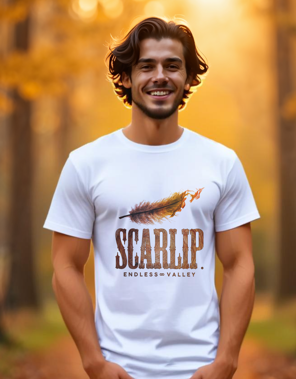 Fusion Wood - Camiseta manga corta hombre