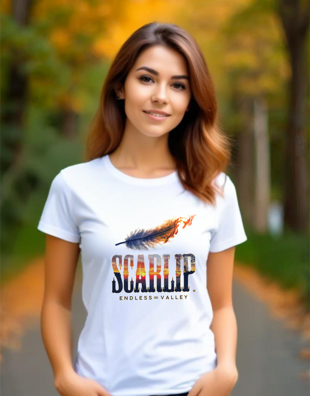 Fusion Sunset - Camiseta manga corta mujer