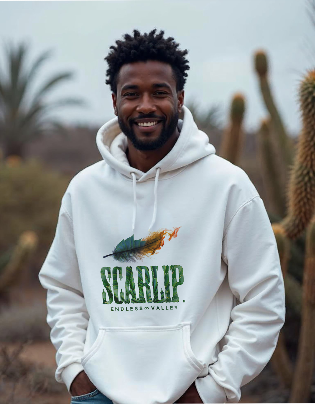 Fusion Cactus - Sudadera hombre