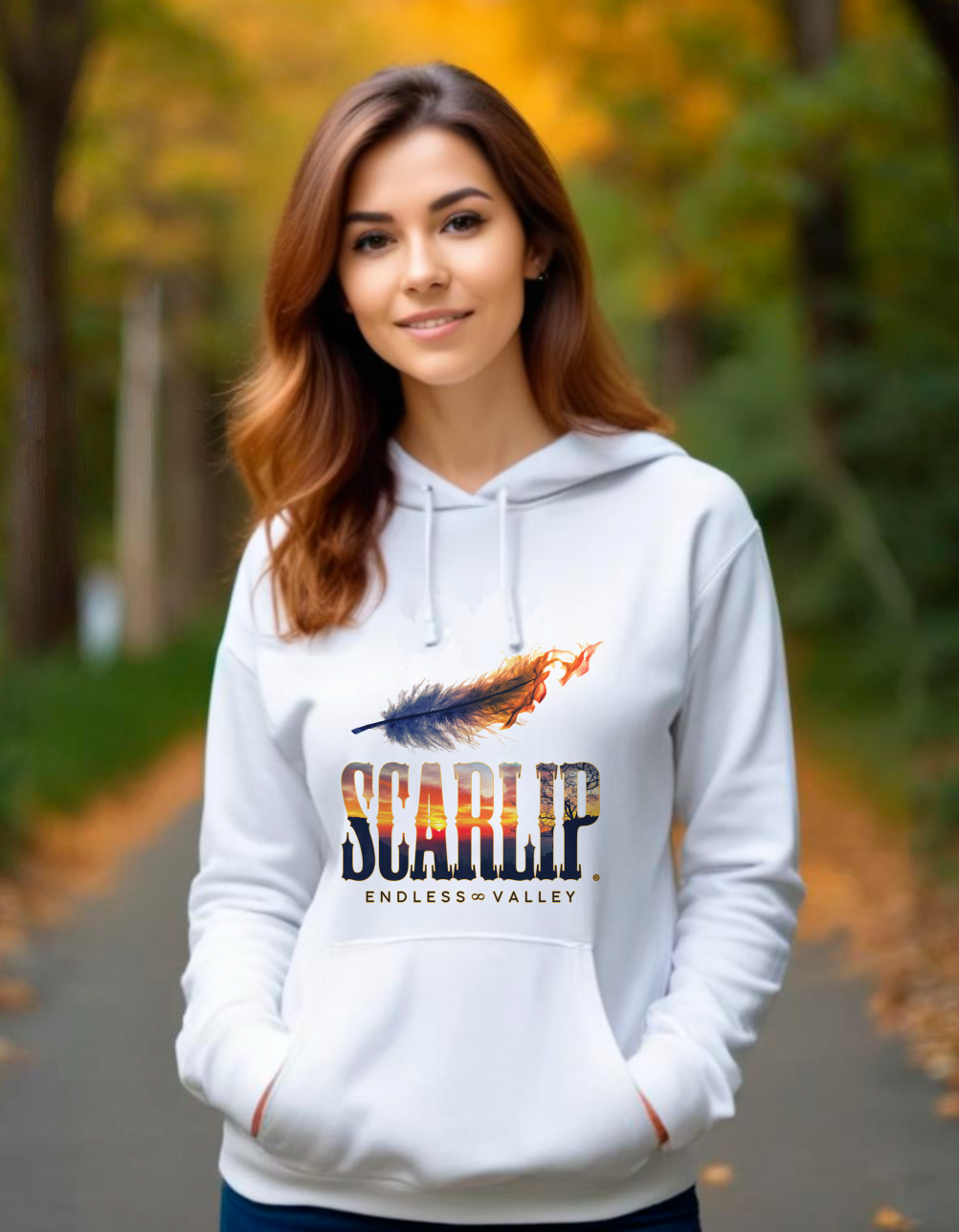 Fusion Sunset - Sudadera capucha mujer
