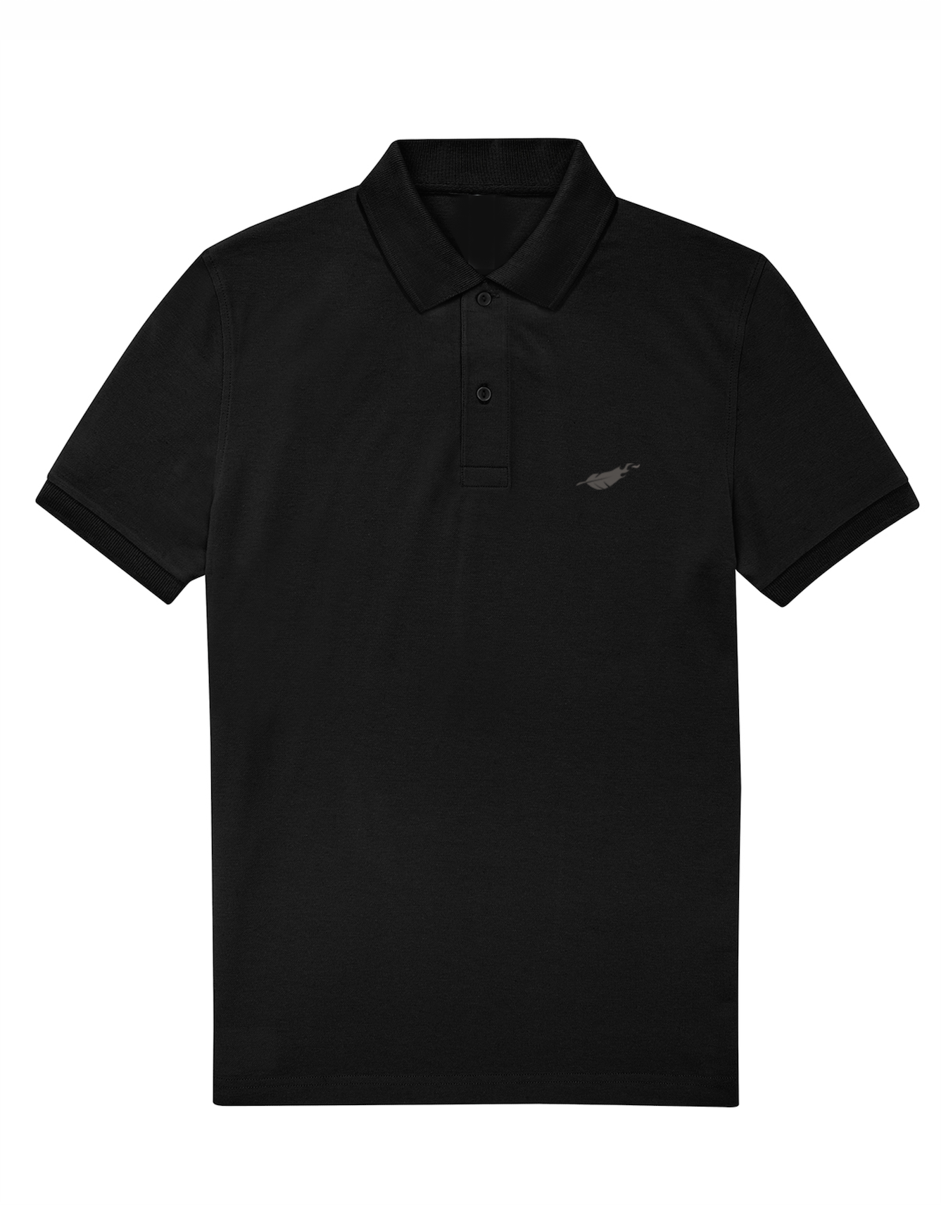 Polo Essentials mujer — Negro