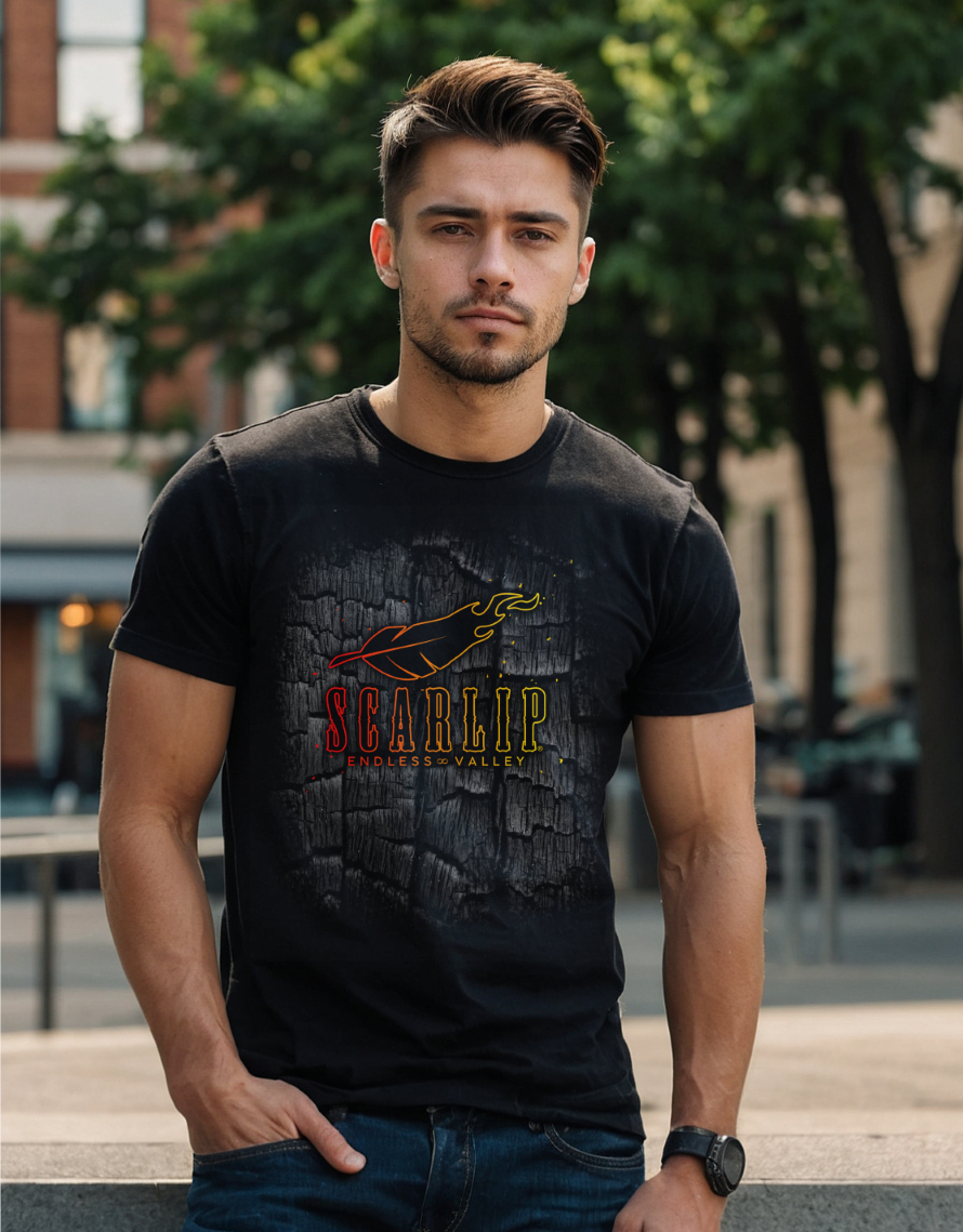Burning Heart - Camiseta manga corta hombre