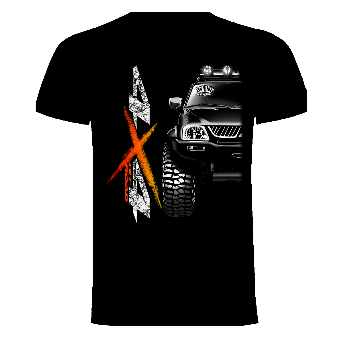 CAMISETA 4X4 OFF ROAD MITSUBISHI L200 K74